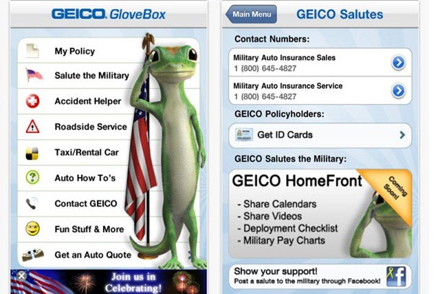 GEICO „GloveBox“ programėlė suteikia jums postūmį
