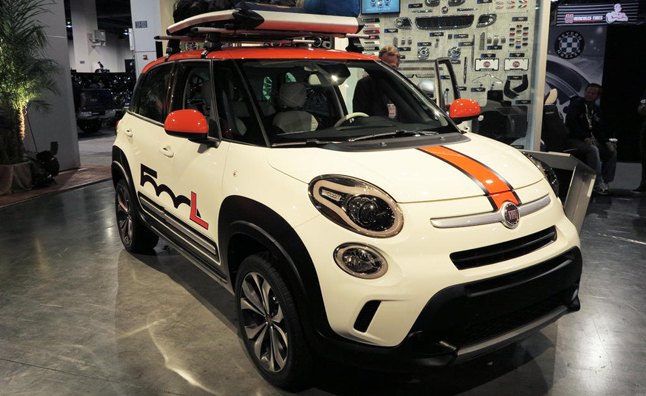 „Fiat 500L Adventurer“ ir „Thalassa Concepts“, pirmasis vaizdo įrašas: SEMA paroda